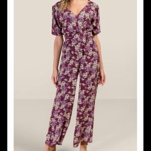 Floral Jumpsuit